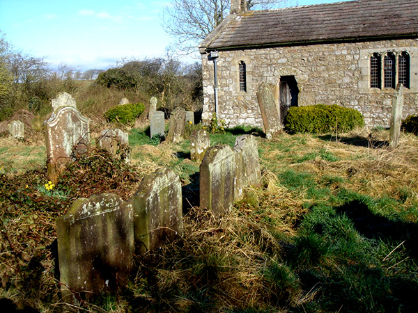 teasdale gravestones at Denton